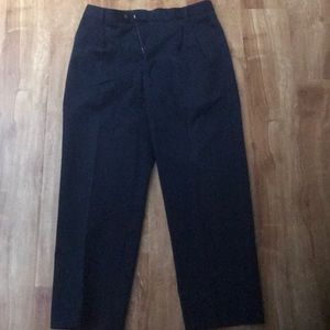 Nordstrom smartcare navy pants.